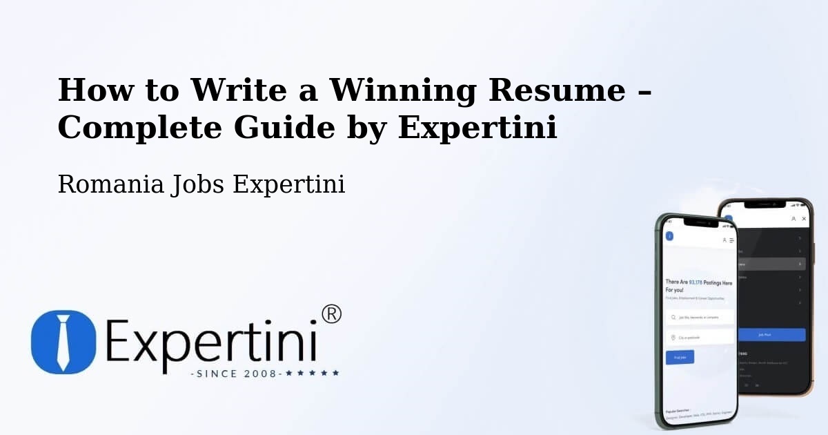 Resume Writing Guide for Job Seekers – Jariştea - Jariştea, Romania Jobs Expertini